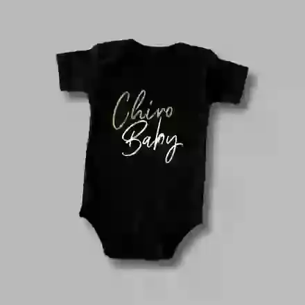 Chiro Baby – Black (6-12 Months)